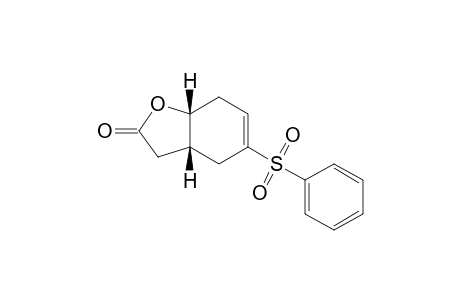 (1S*,6S*)-1,2,5,6,7,8-Hexahydro-8-oxo-4-(phenylsulfonyl)benzofuran