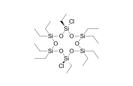 TRANS-2,8-DICHLORO-2,4,4,6,6,8,10,10,12,12-DECAETHYLCYCLOHEXASILOXANE