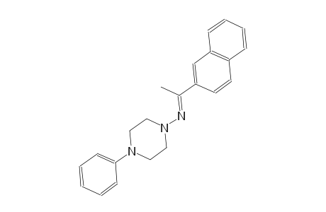 1-piperazinamine, N-[(E)-1-(2-naphthalenyl)ethylidene]-4-phenyl-