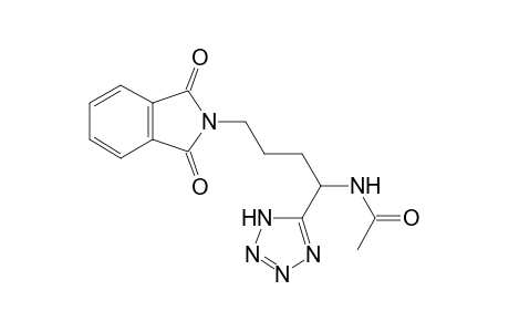 N-[4-(1,3-Dioxo-1,3-dihydro-2H-isoindol-2-yl)-1-(1H-tetraazol-5-yl)butyl]acetamide