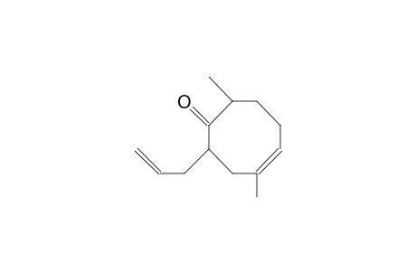 2b-Allyl-4,8a-dimethyl-cyclooct-4-en-1-one