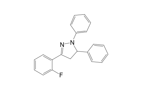 3-(2'-Fluorophenyl)-1,5-diphenyl-4,5-dihydro-1H-pyrazole