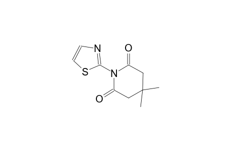 4,4-dimethyl-1-(1,3-thiazol-2-yl)-2,6-piperidinedione