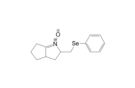 2,3,3a,4,5,6-Hexahydro-2-[(phenylseleno)methyl]cyclopenta[b]pyrrole 1-oxide