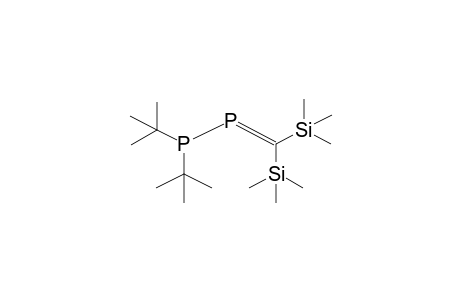 1,1-BIS(TRIMETHYLSILYL)-2-DITERT-BUTYLPHOSPHINO-2-PHOSPHAETHENE