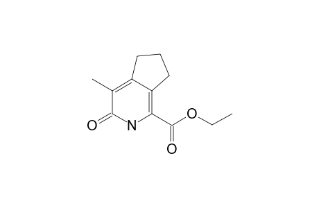 4-Methyl-3-oxo-3,5,6,7-tetrahydro-2H-[2]pyrindine-1-carboxylic acid ethyl ester