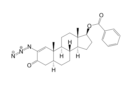 2-Azido-17-.beta.-benzoyloxy-5-.alpha.-androst-1-en-3-one