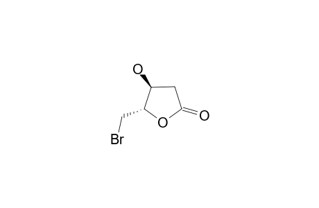 (+)-(4S,5S)-5-(BROMOMETHYL)-4-HYDROXYDIHYDROFURAN-2(3H)-ONE