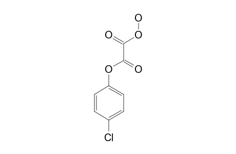 4-CHLOROPHENYL-O,O-HYDROGEN-MONOPEROXYOXALATE