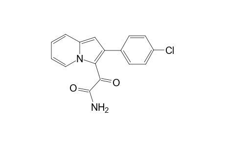 3-Indolizineacetamide, 2-(4-chlorophenyl)-.alpha.-oxo-