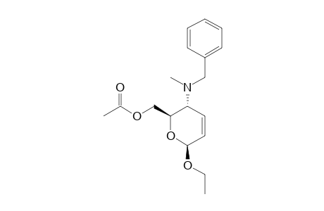 ETHYL-6-O-ACETYL-4-(N-BENZYL)-METHYLAMINO-2,3,4-TRIDEOXY-BETA-D-ERYTHRO-HEX-2-ENOPYRANOSIDE