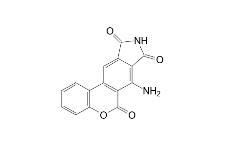 7-Amino-6-oxo-6H-benzo[c](2H)chromen-8,9-dicarboxylic imide