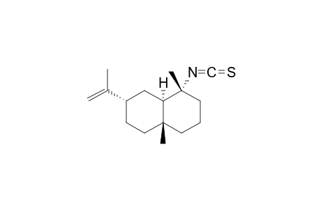 (1R,5R,6R,8S)-DEC-[4.4.0]-ANE-1,5-DIMETHYL-8-(1'-METHYLETHENYL)-5-ISOTHIOCYANATE