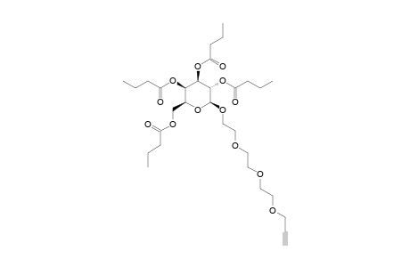 2-[2-[2-(2-PROPYN-1-YLOXY)-ETHOXY]-ETHOXY]-PER-O-BUTYRYL-BETA-D-GALACTOPYRANOSIDE