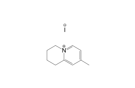 8-Methyl 1,2,3,4-tetrahydroquinolizinium Iodide