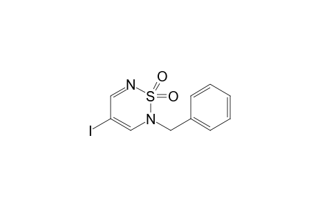 4-Iodo-2-benzyl-1,2,6-thiadiazine - 1,1-dioxide