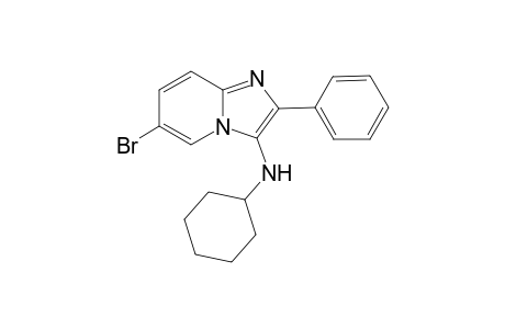 6-Bromo-N-cyclohexyl-2-phenylimidazo[1,2-a]pyridin-3-amine