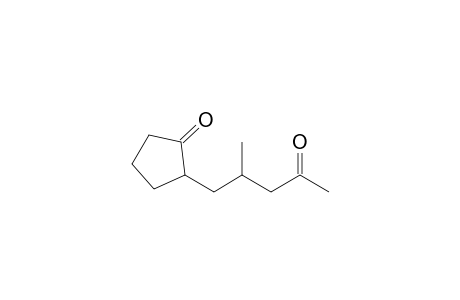 2-(2-Methyl-4-oxopentyl)cyclopentanone