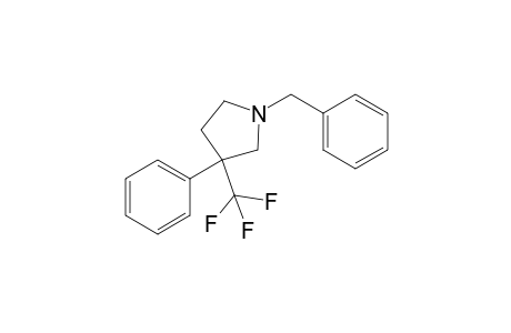 3-Trifluoromethyl-3-phenyl-N-benzylpyrrolidine