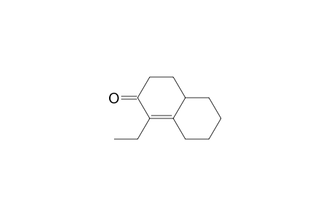 2(3H)-Naphthalenone, 1-ethyl-4,4a,5,6,7,8-hexahydro-