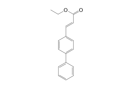 (E)-3-(4-phenylphenyl)-2-propenoic acid ethyl ester