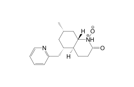 2(1H)-Quinolinone, octahydro-7-methyl-5-(2-pyridinylmethyl)-, N-oxide, (4a.alpha.,5.alpha.,7.alpha.,8a.beta.)-(.+-.)-