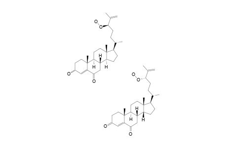 24-EPSILON-HYDROPEROXYCHOLESTA-4,25-DIENE-3,6-DIONE