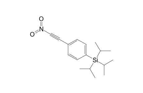 1-[(Triisopropyl)silyl]-4-(2'-nitroethynyl)-benzene