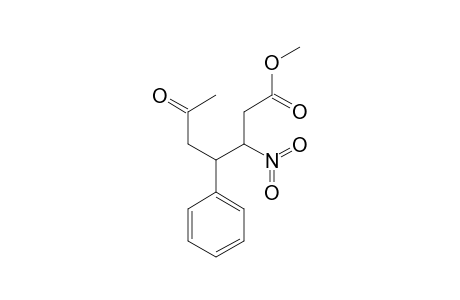 METHYL-REL-(3R,4R)-3-NITRO-6-OXO-4-PHENYLHEPTANOATE