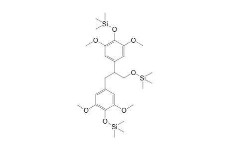 2,3-bis(3,5-dimethoxy-4-trimethylsilyloxy-phenyl)propoxy-trimethyl-silane