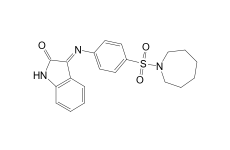 3-[4-(azepane-1-sulfonyl)-phenylimino]-1,3-dihydro-indol-2-one