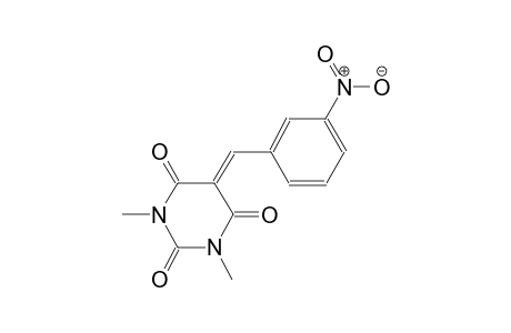 2,4,6(1H,3H,5H)-pyrimidinetrione, 1,3-dimethyl-5-[(3-nitrophenyl)methylene]-