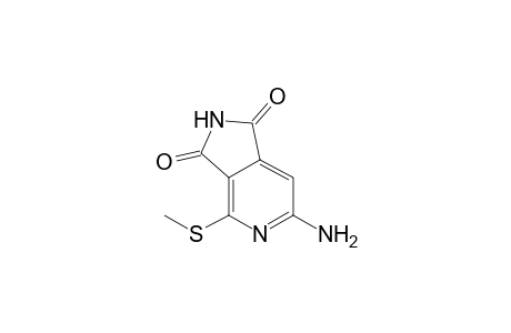 5-Amino-7-methylthiopyrrolo[3,4-c]pyridin-1,3(2H)-dione