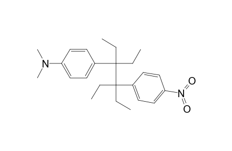 3,4-Diethyl-3-(4'-nitrophenyl)-4-(4"-(dimethylamino)phenyl)hexane