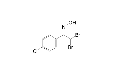2,2-Dibromo-1-(4-chlorophenyl)ethanone oxime