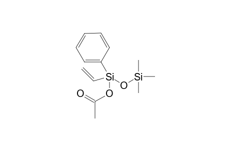 1-acetoxy-3,3,3-trimethyl-1-phenyl-1-vinyldisiloxane