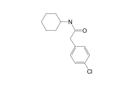 2-(4-Chlorophenyl)-N-cyclohexylacetamide