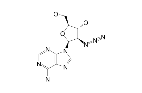 (2S,3R,4R,5S)-5-(6-aminopurin-9-yl)-4-azido-2-methylol-tetrahydrofuran-3-ol