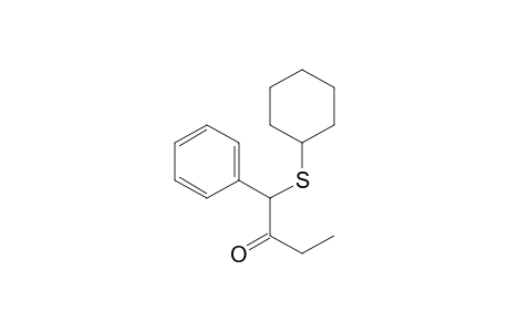2-Butanone, 1-(cyclohexylthio)-1-phenyl-