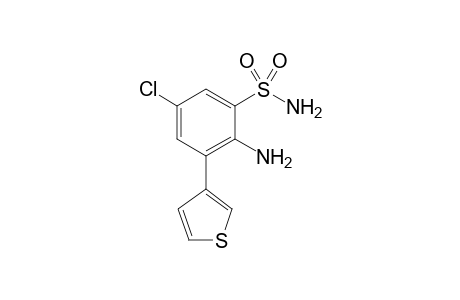 5-chloro-3-thien-3-yl-2-aminobenzensulfonamide