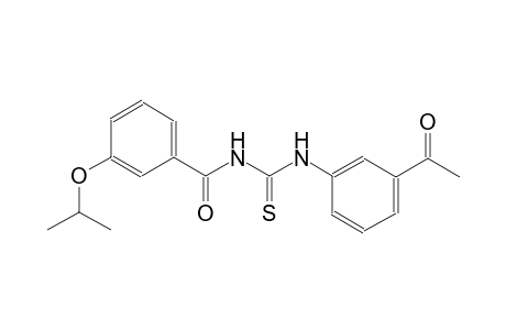 N-(3-acetylphenyl)-N'-(3-isopropoxybenzoyl)thiourea