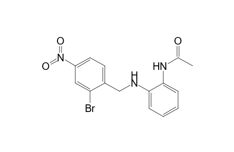 Acetamide, N-[2-[[(2-bromo-4-nitrophenyl)methyl]amino]phenyl]-