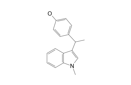 4-[1-(1-Methyl-indol-3-yl)ethyl]phenol