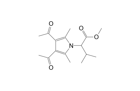 methyl 2-(3,4-diacetyl-2,5-dimethyl-1H-pyrrol-1-yl)-3-methylbutanoate
