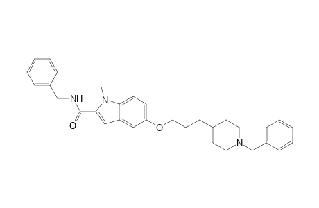 N-Benzyl-5-(3-(1-benzylpiperidin-4-yl)propoxy)-1-methyl-1H-indole-2-carboxamide