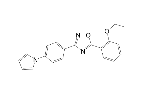 5-(2-Ethoxyphenyl)-3-[4-(1H-pyrrol-1-yl)phenyl]-1,2,4-oxadiazole