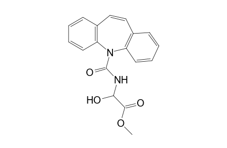 5H-5-Carboxamido-N-(alpha-hydroxy-acetic acid methyl ester)dibenzo[b,f]azepine