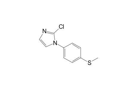 2-Chloro-1-(4-methylsulfanylphenyl)-1H-imidazole