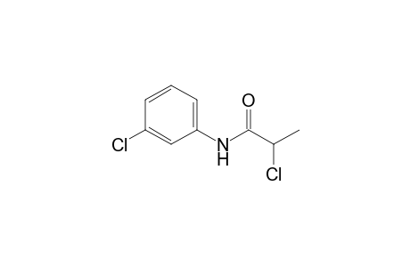 Propanamide, 2-chloro-N-(3-chlorophenyl)-