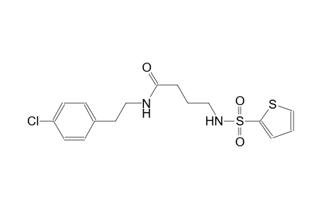 butanamide, N-[2-(4-chlorophenyl)ethyl]-4-[(2-thienylsulfonyl)amino]-